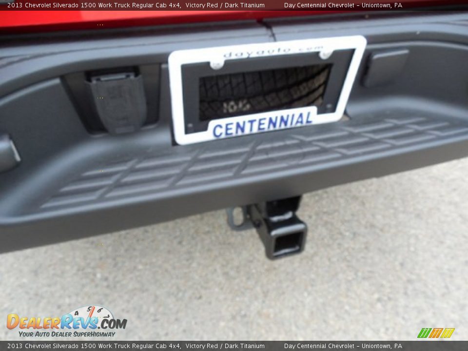 2013 Chevrolet Silverado 1500 Work Truck Regular Cab 4x4 Victory Red / Dark Titanium Photo #6