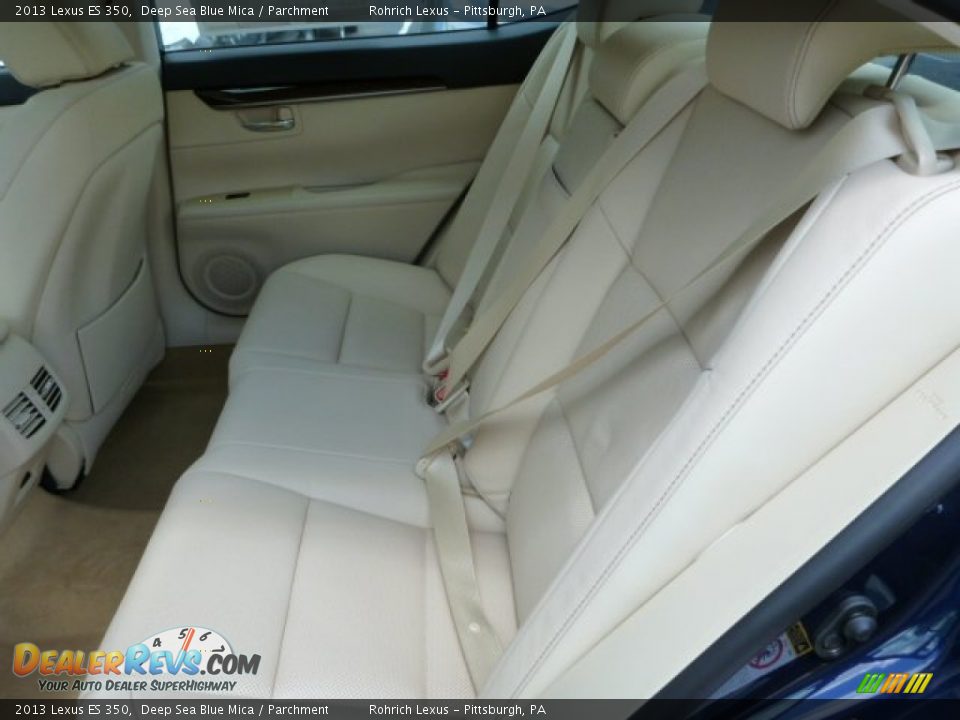 2013 Lexus ES 350 Deep Sea Blue Mica / Parchment Photo #11