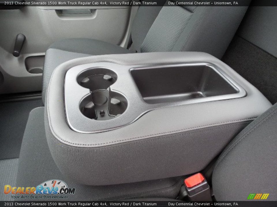 2013 Chevrolet Silverado 1500 Work Truck Regular Cab 4x4 Victory Red / Dark Titanium Photo #16