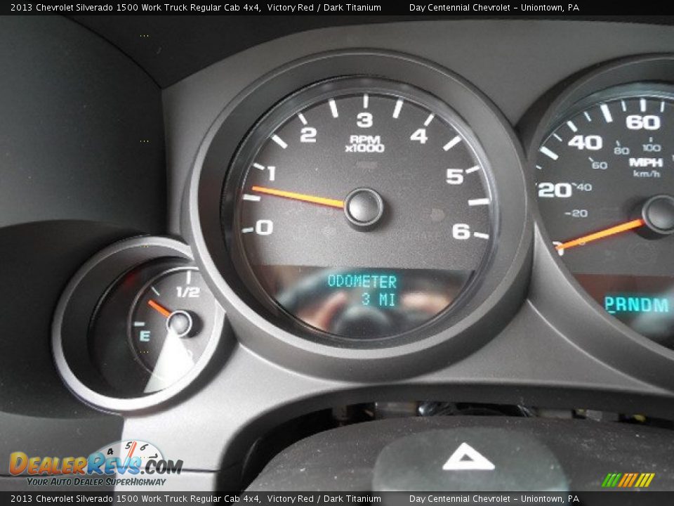 2013 Chevrolet Silverado 1500 Work Truck Regular Cab 4x4 Victory Red / Dark Titanium Photo #20