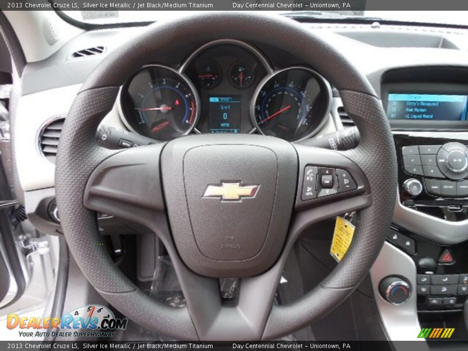 2013 Chevrolet Cruze LS Silver Ice Metallic / Jet Black/Medium Titanium Photo #15