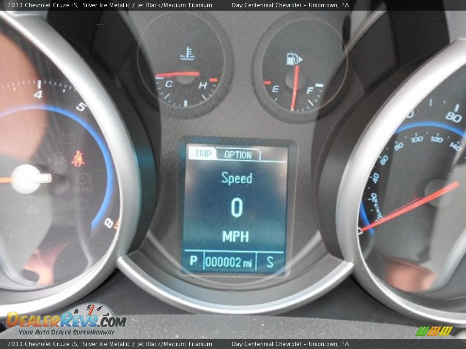 2013 Chevrolet Cruze LS Silver Ice Metallic / Jet Black/Medium Titanium Photo #20