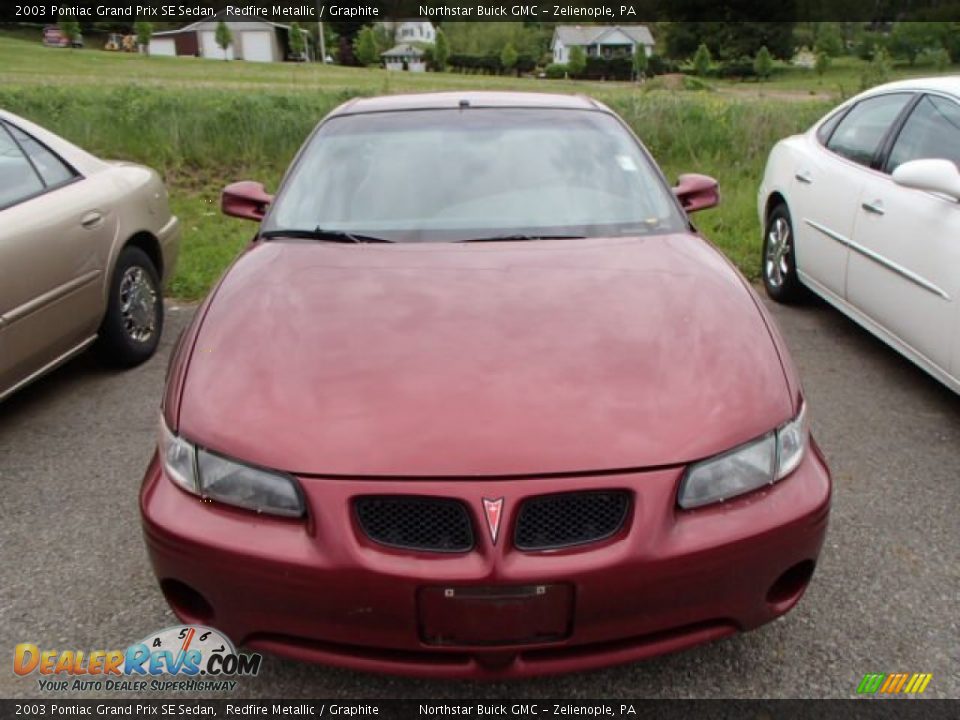 2003 Pontiac Grand Prix SE Sedan Redfire Metallic / Graphite Photo #2