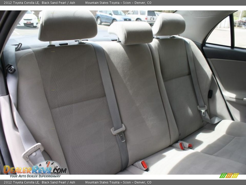 2012 Toyota Corolla LE Black Sand Pearl / Ash Photo #18