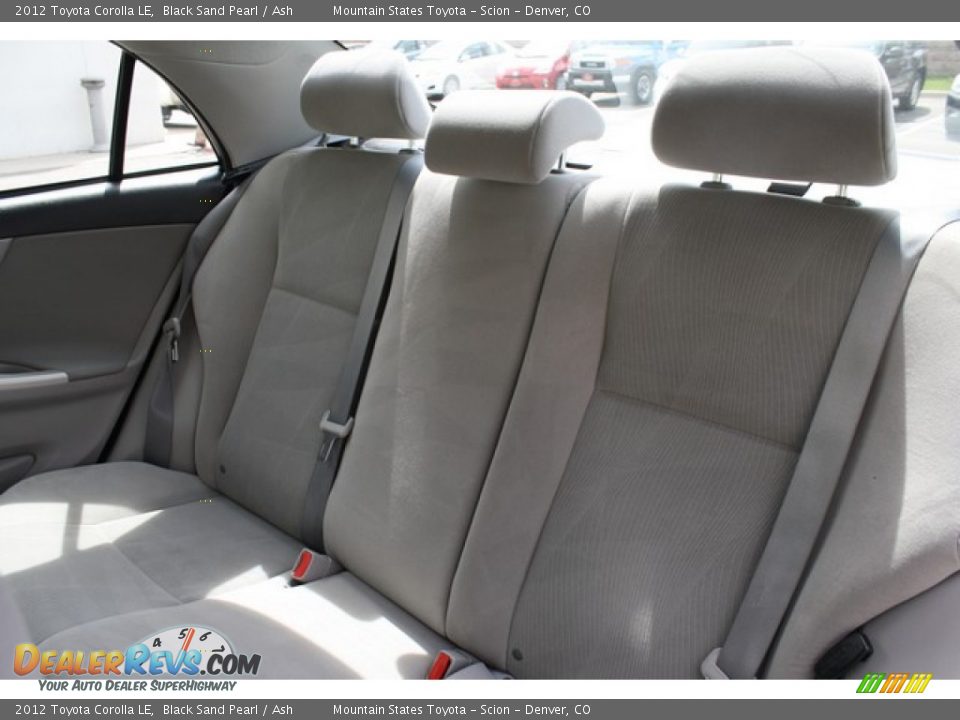 2012 Toyota Corolla LE Black Sand Pearl / Ash Photo #19
