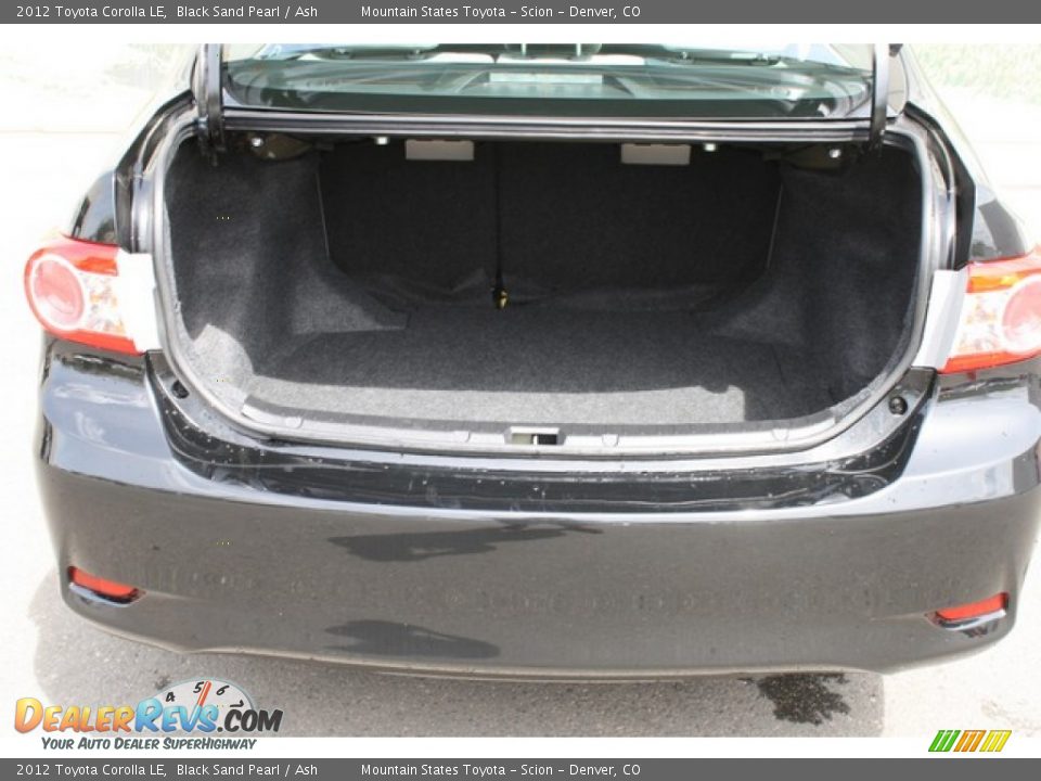 2012 Toyota Corolla LE Black Sand Pearl / Ash Photo #22