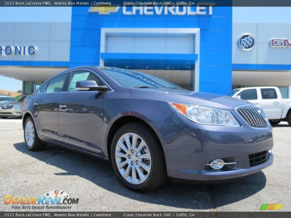 2013 Buick LaCrosse FWD Atlantis Blue Metallic / Cashmere Photo #1