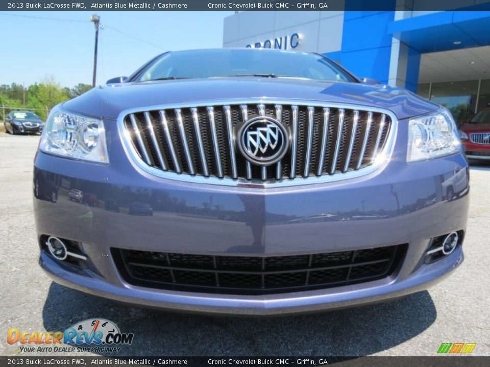 2013 Buick LaCrosse FWD Atlantis Blue Metallic / Cashmere Photo #2