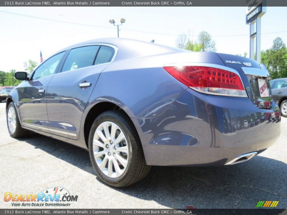2013 Buick LaCrosse FWD Atlantis Blue Metallic / Cashmere Photo #5