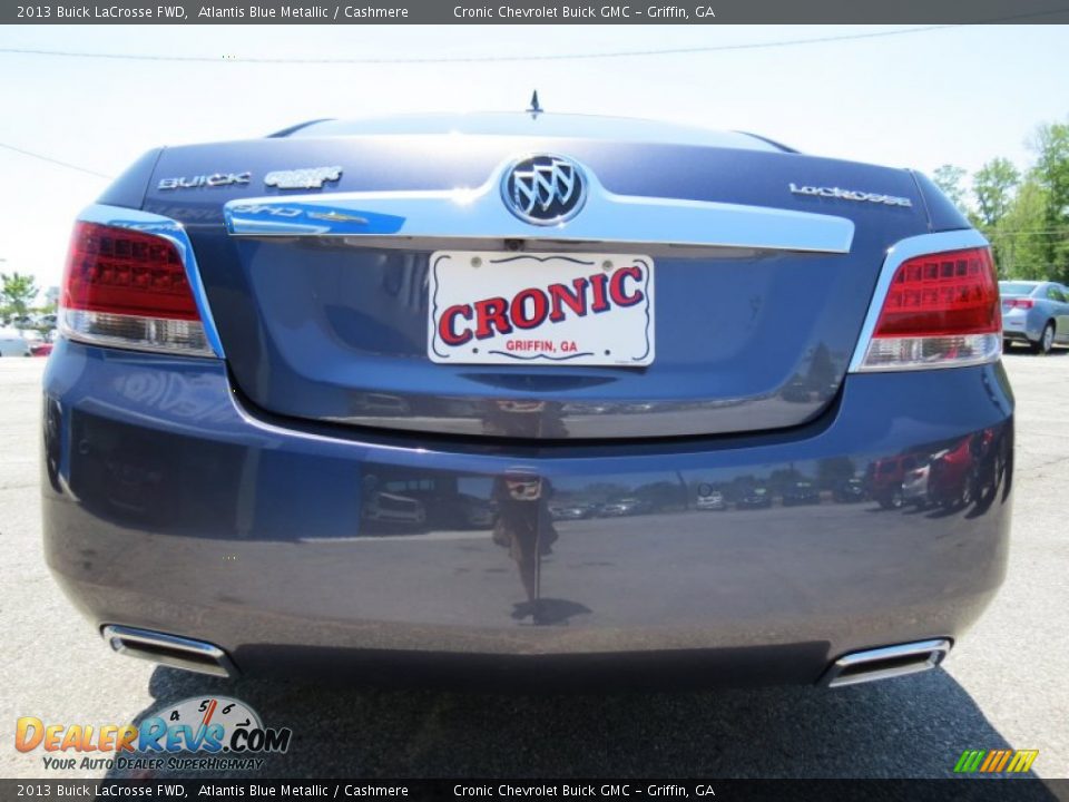 2013 Buick LaCrosse FWD Atlantis Blue Metallic / Cashmere Photo #6