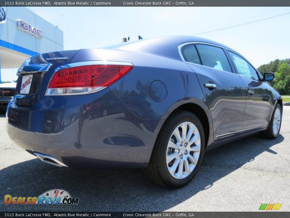 2013 Buick LaCrosse FWD Atlantis Blue Metallic / Cashmere Photo #7