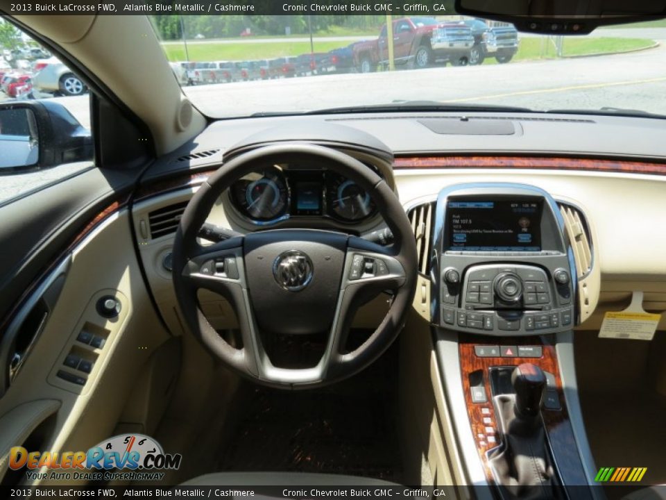 2013 Buick LaCrosse FWD Atlantis Blue Metallic / Cashmere Photo #11