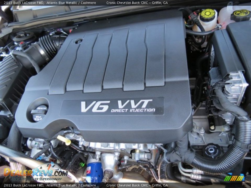 2013 Buick LaCrosse FWD Atlantis Blue Metallic / Cashmere Photo #12