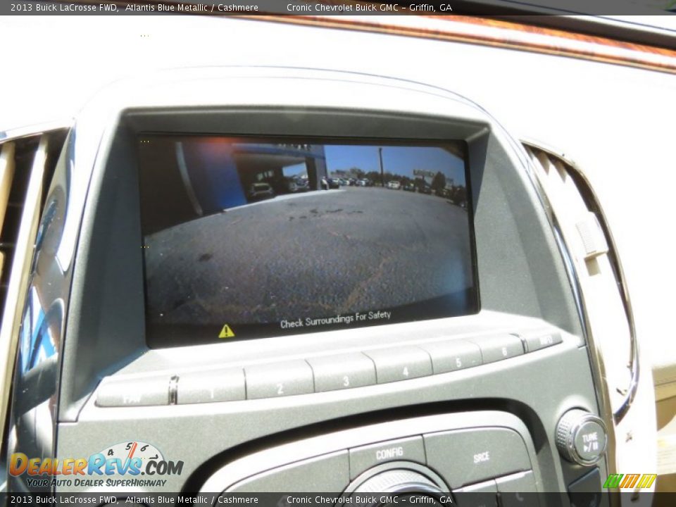 2013 Buick LaCrosse FWD Atlantis Blue Metallic / Cashmere Photo #14