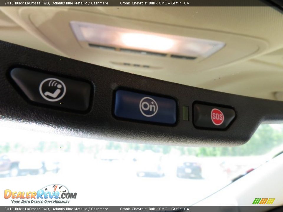 2013 Buick LaCrosse FWD Atlantis Blue Metallic / Cashmere Photo #15