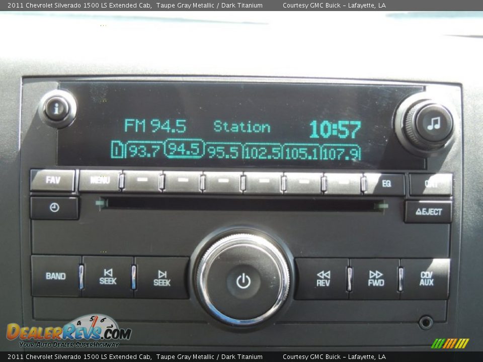 2011 Chevrolet Silverado 1500 LS Extended Cab Taupe Gray Metallic / Dark Titanium Photo #18