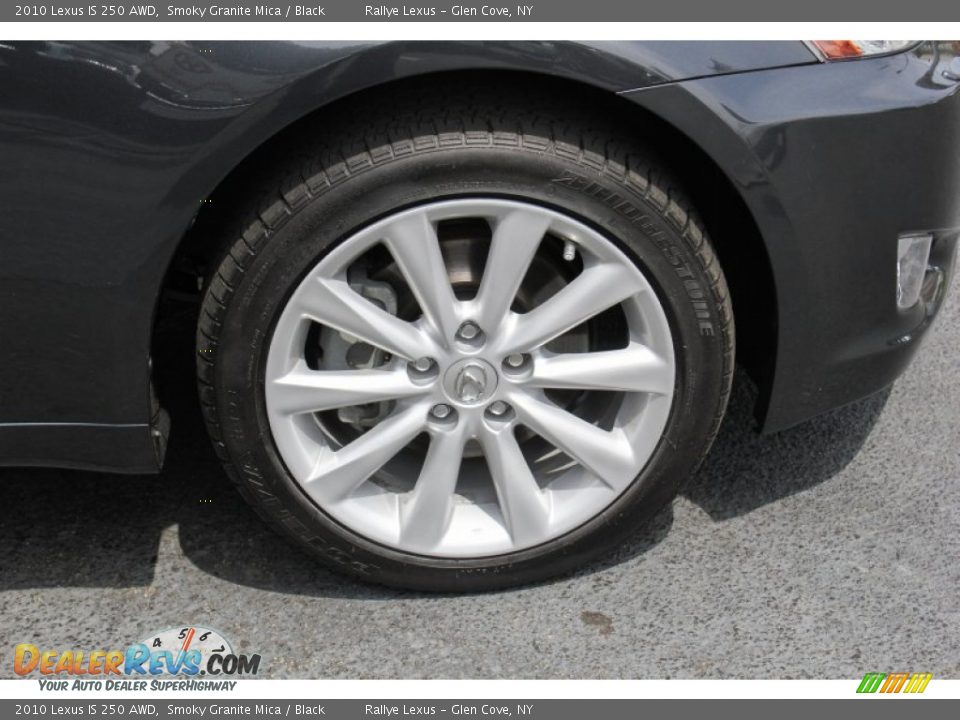 2010 Lexus IS 250 AWD Smoky Granite Mica / Black Photo #8