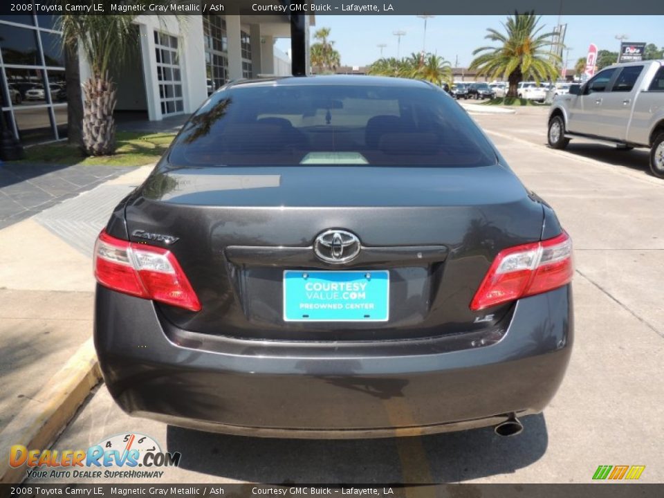 2008 Toyota Camry LE Magnetic Gray Metallic / Ash Photo #3