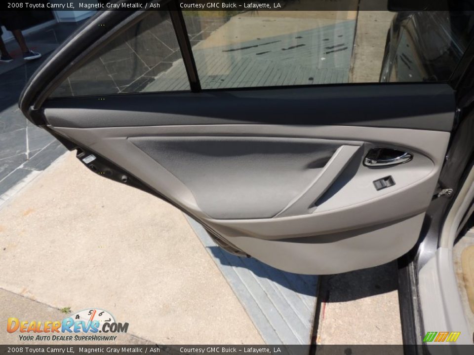 2008 Toyota Camry LE Magnetic Gray Metallic / Ash Photo #12