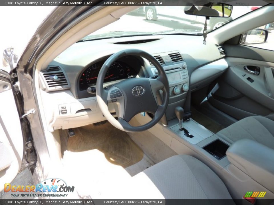 2008 Toyota Camry LE Magnetic Gray Metallic / Ash Photo #13