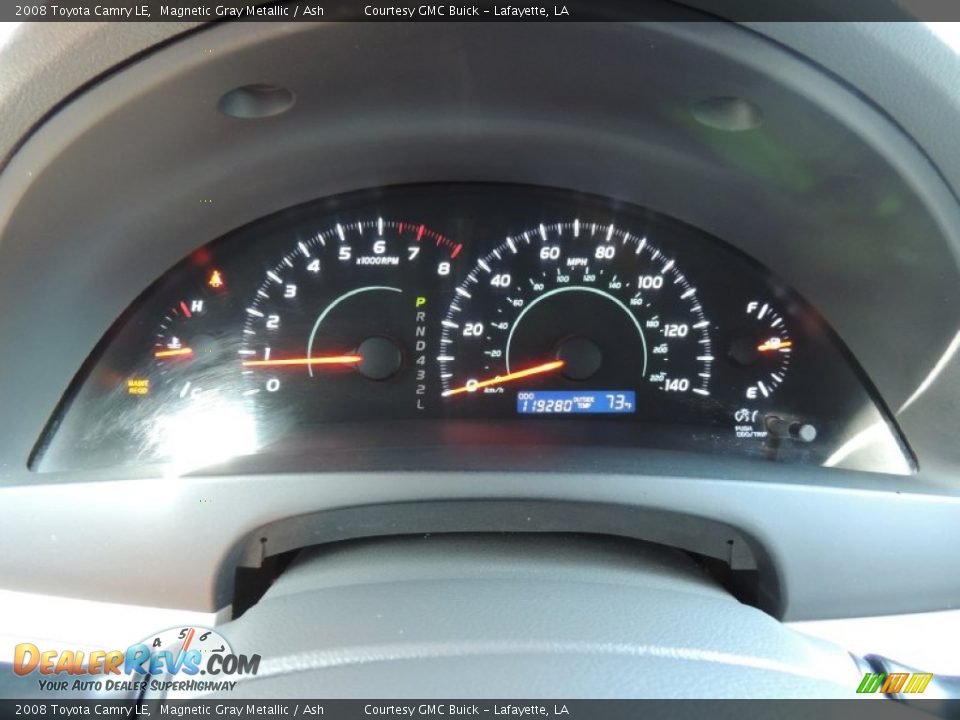 2008 Toyota Camry LE Magnetic Gray Metallic / Ash Photo #15