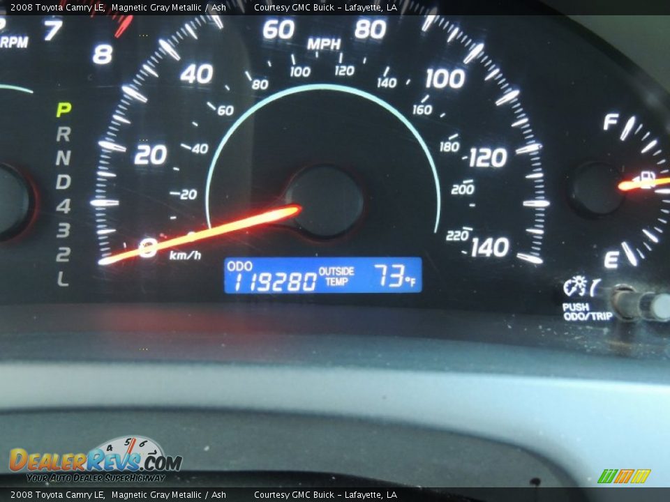 2008 Toyota Camry LE Magnetic Gray Metallic / Ash Photo #16