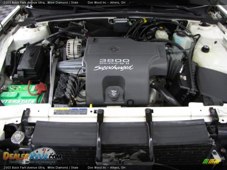 2003 Buick Park Avenue Ultra 3.8 Liter Supercharged OHV 12-Valve V6 Engine Photo #5