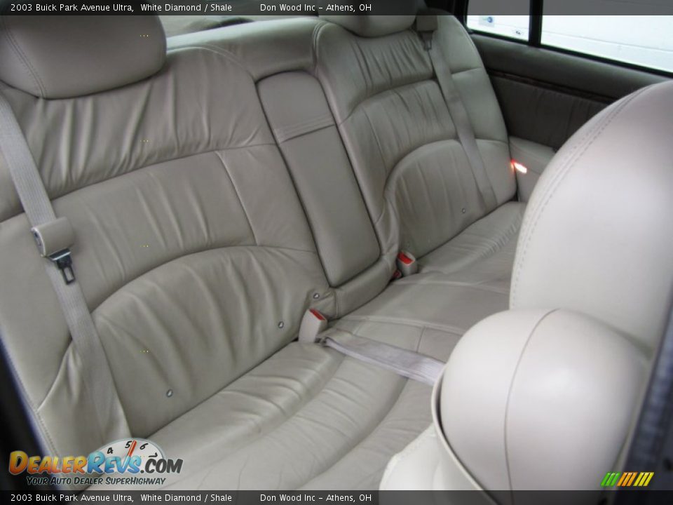 2003 Buick Park Avenue Ultra White Diamond / Shale Photo #8