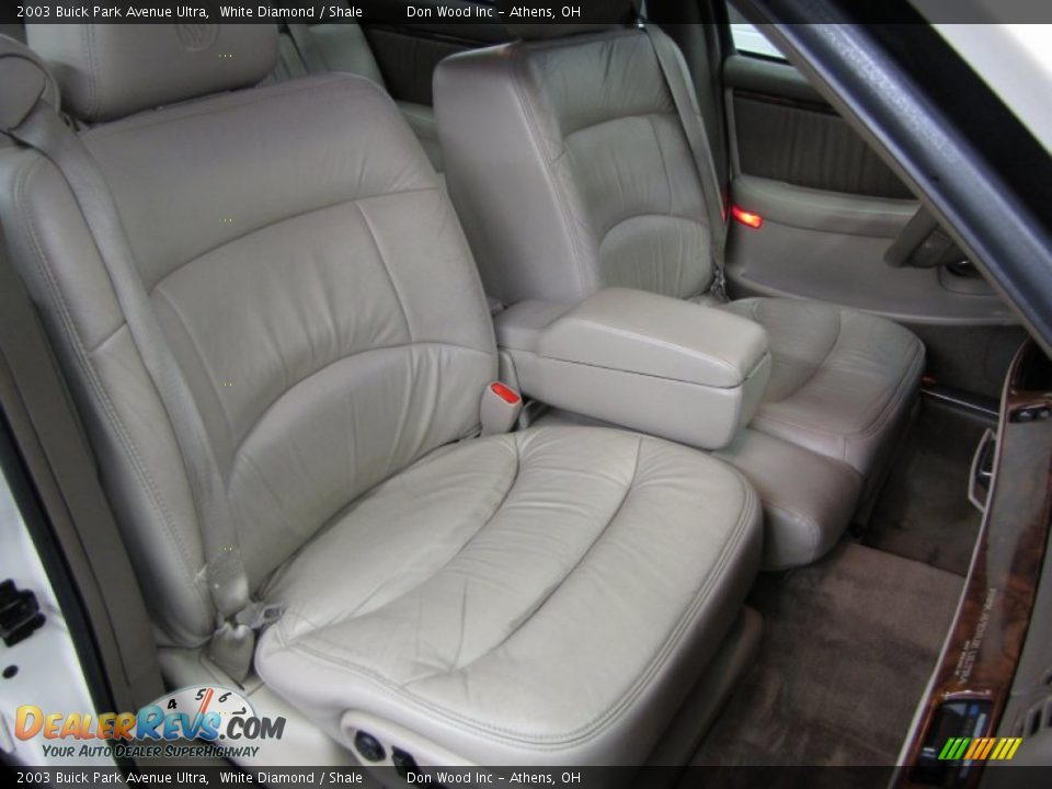 2003 Buick Park Avenue Ultra White Diamond / Shale Photo #9