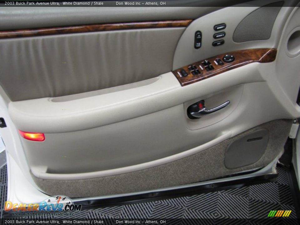 2003 Buick Park Avenue Ultra White Diamond / Shale Photo #10