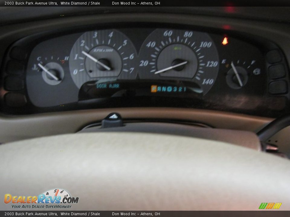 2003 Buick Park Avenue Ultra White Diamond / Shale Photo #20