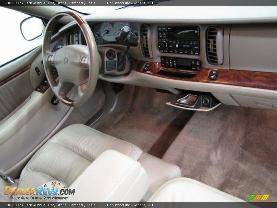 2003 Buick Park Avenue Ultra White Diamond / Shale Photo #22