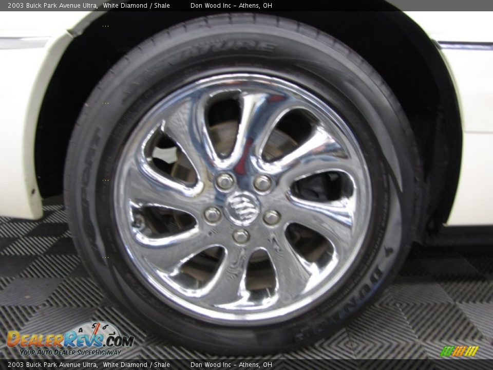 2003 Buick Park Avenue Ultra White Diamond / Shale Photo #26