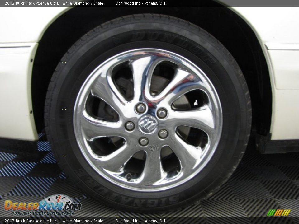 2003 Buick Park Avenue Ultra White Diamond / Shale Photo #28