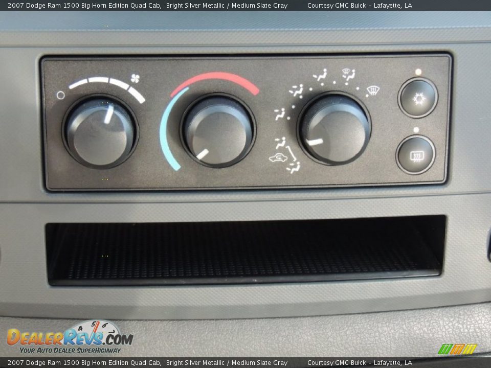 2007 Dodge Ram 1500 Big Horn Edition Quad Cab Bright Silver Metallic / Medium Slate Gray Photo #19