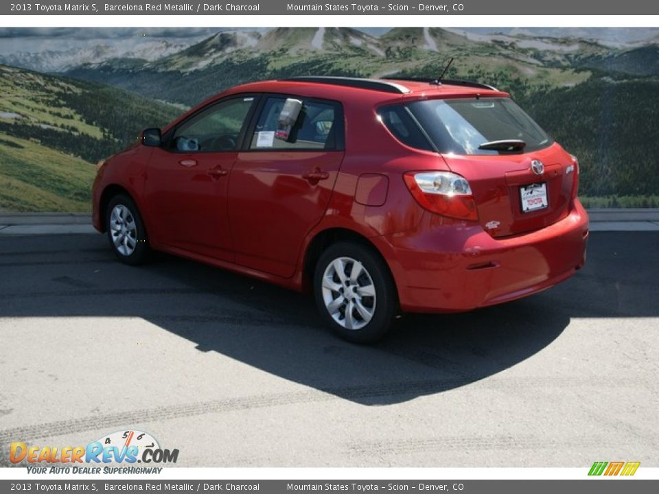 2013 Toyota Matrix S Barcelona Red Metallic / Dark Charcoal Photo #2