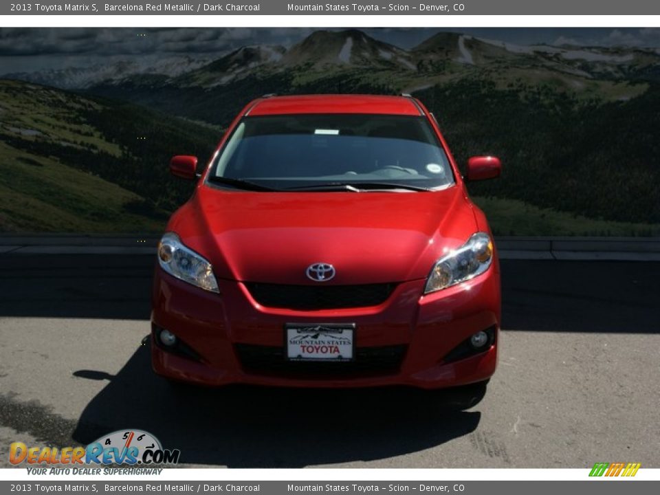 2013 Toyota Matrix S Barcelona Red Metallic / Dark Charcoal Photo #3