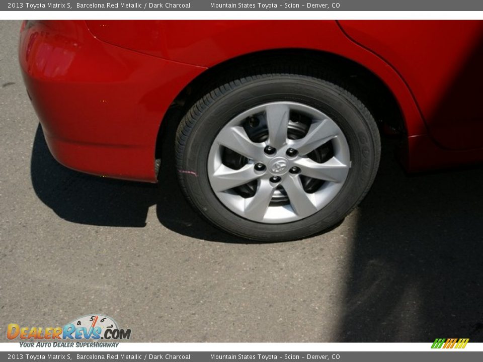 2013 Toyota Matrix S Barcelona Red Metallic / Dark Charcoal Photo #9