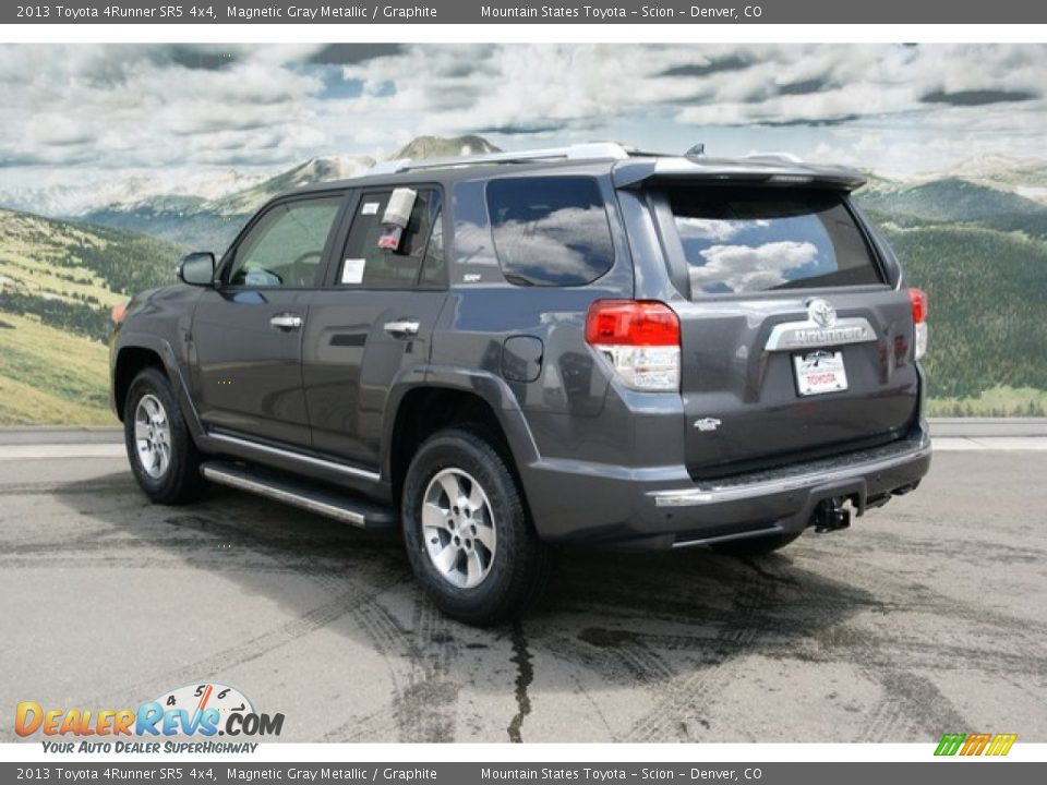 2013 Toyota 4Runner SR5 4x4 Magnetic Gray Metallic / Graphite Photo #2