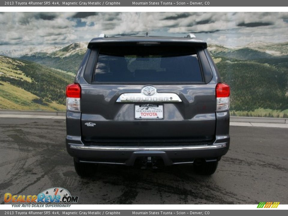 2013 Toyota 4Runner SR5 4x4 Magnetic Gray Metallic / Graphite Photo #4