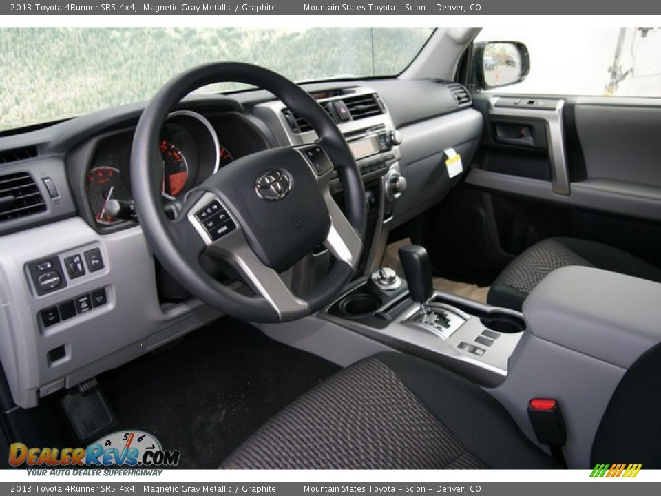 2013 Toyota 4Runner SR5 4x4 Magnetic Gray Metallic / Graphite Photo #5