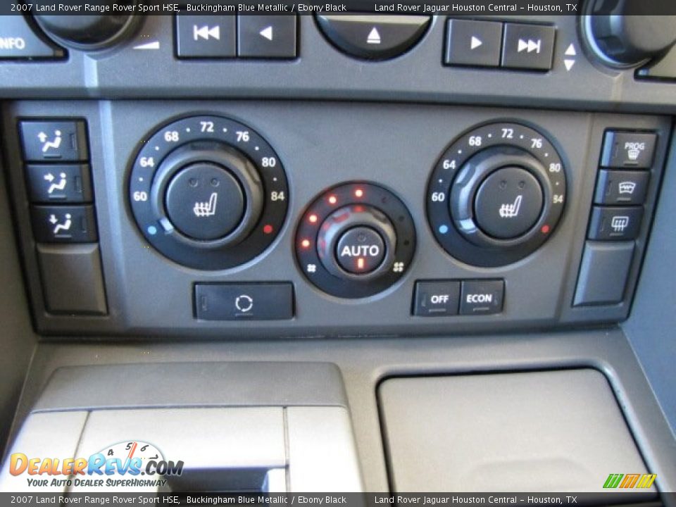 2007 Land Rover Range Rover Sport HSE Buckingham Blue Metallic / Ebony Black Photo #20