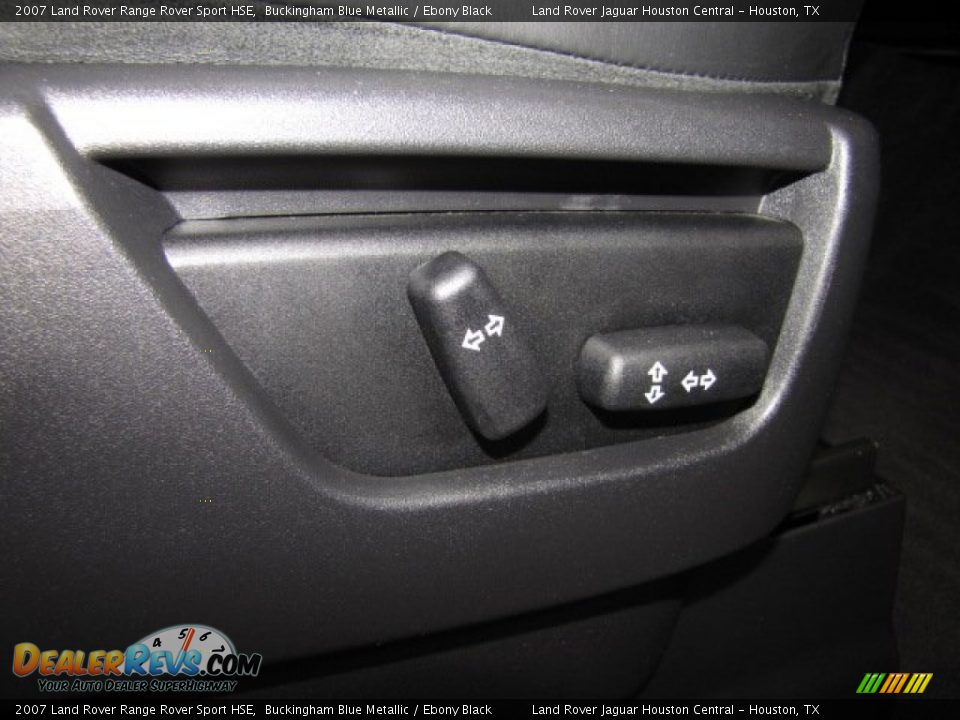 2007 Land Rover Range Rover Sport HSE Buckingham Blue Metallic / Ebony Black Photo #22