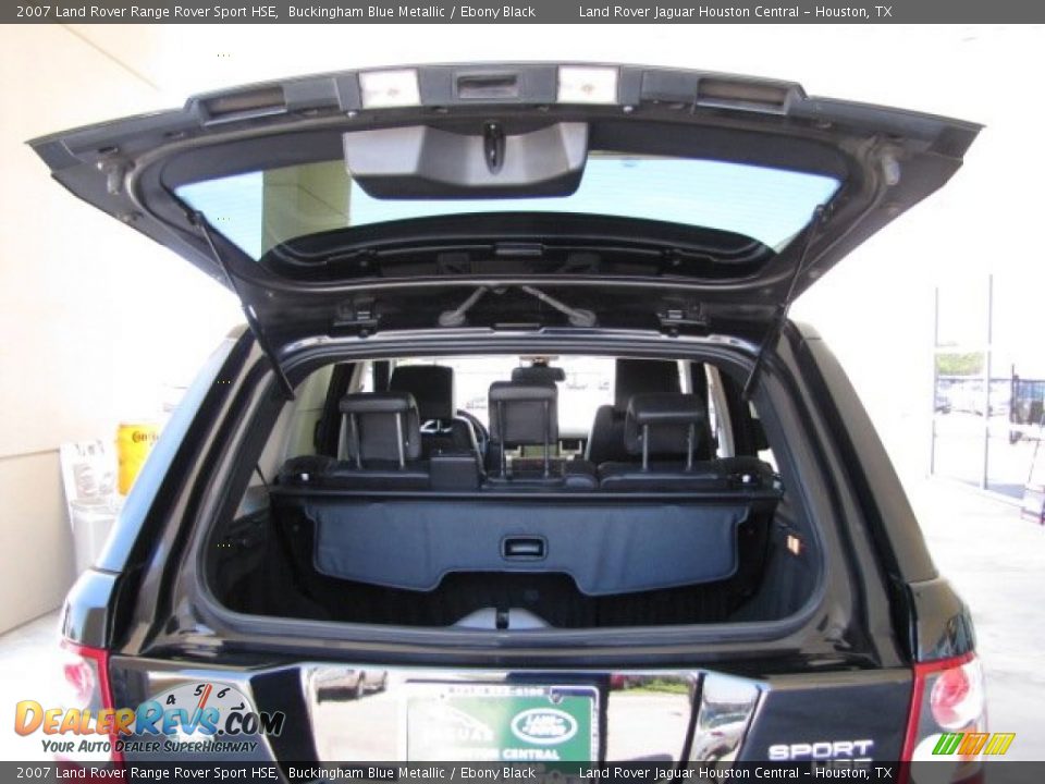 2007 Land Rover Range Rover Sport HSE Buckingham Blue Metallic / Ebony Black Photo #25