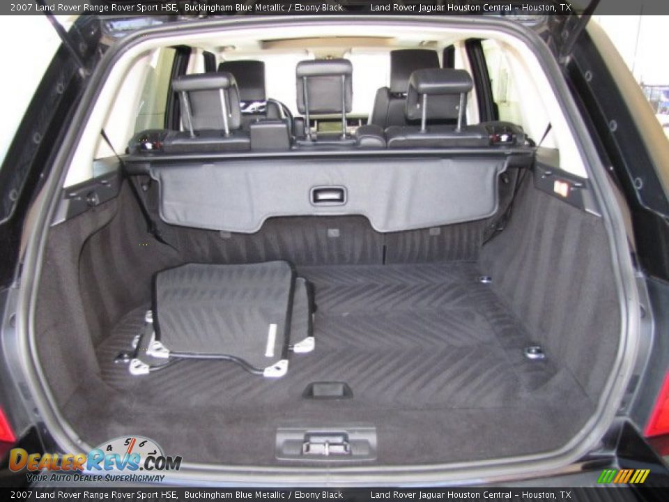 2007 Land Rover Range Rover Sport HSE Buckingham Blue Metallic / Ebony Black Photo #26