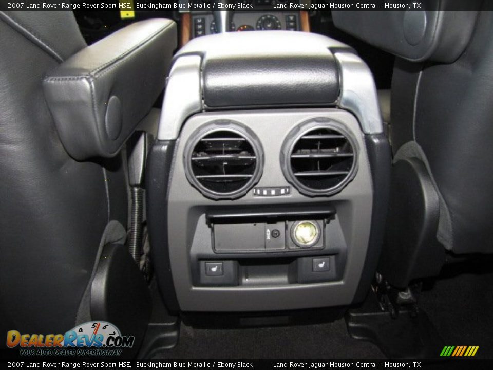 2007 Land Rover Range Rover Sport HSE Buckingham Blue Metallic / Ebony Black Photo #28