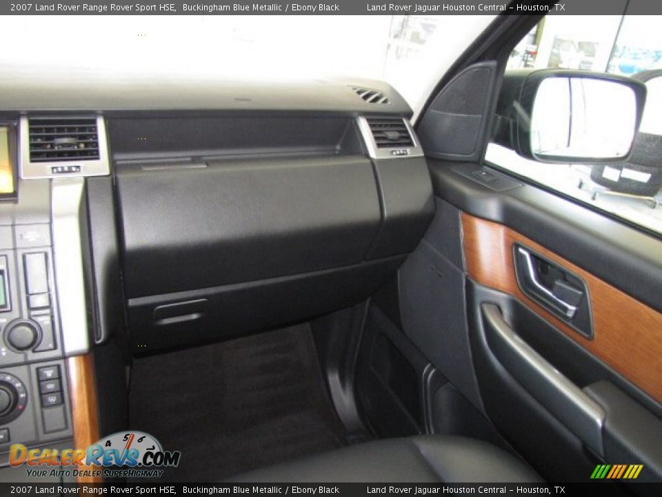 2007 Land Rover Range Rover Sport HSE Buckingham Blue Metallic / Ebony Black Photo #29