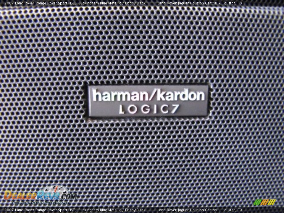 2007 Land Rover Range Rover Sport HSE Buckingham Blue Metallic / Ebony Black Photo #31