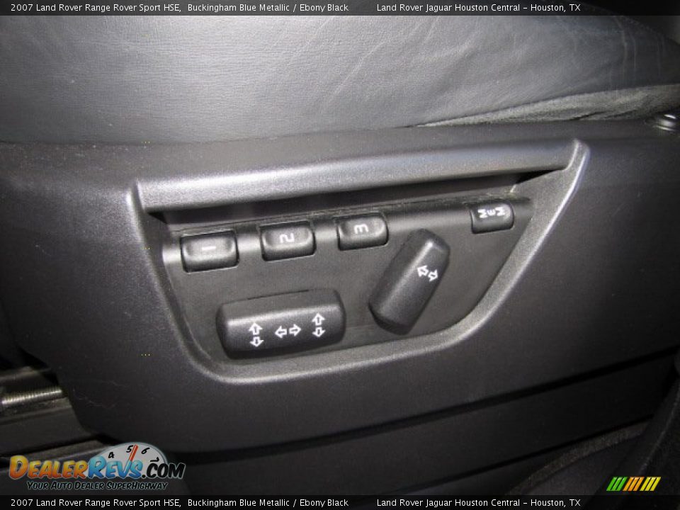 2007 Land Rover Range Rover Sport HSE Buckingham Blue Metallic / Ebony Black Photo #32