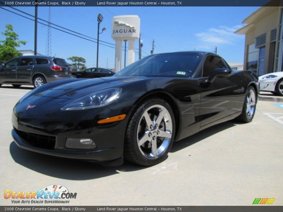 Front 3/4 View of 2008 Chevrolet Corvette Coupe Photo #5